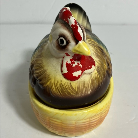Vtg Kelvin’s Japan Nesting Chicken Salt & Pepper Shaker’s - Picture 6 of 7